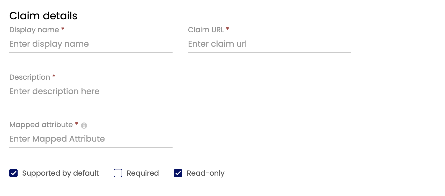Claim
