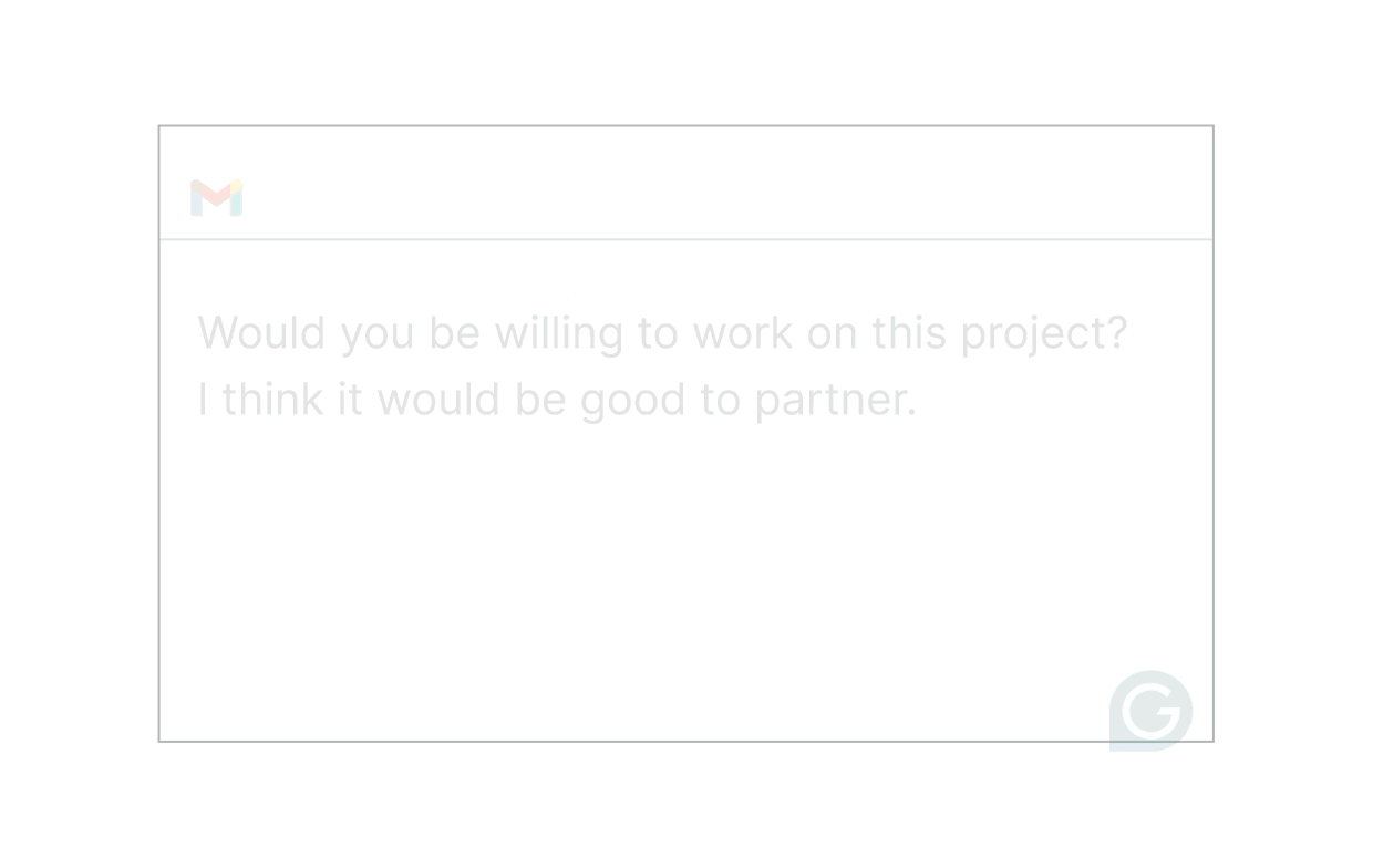 An animation that shows Grammarly's suggestions powered by generative AI in different apps, like Slack, Microsoft Word, or Gmail.