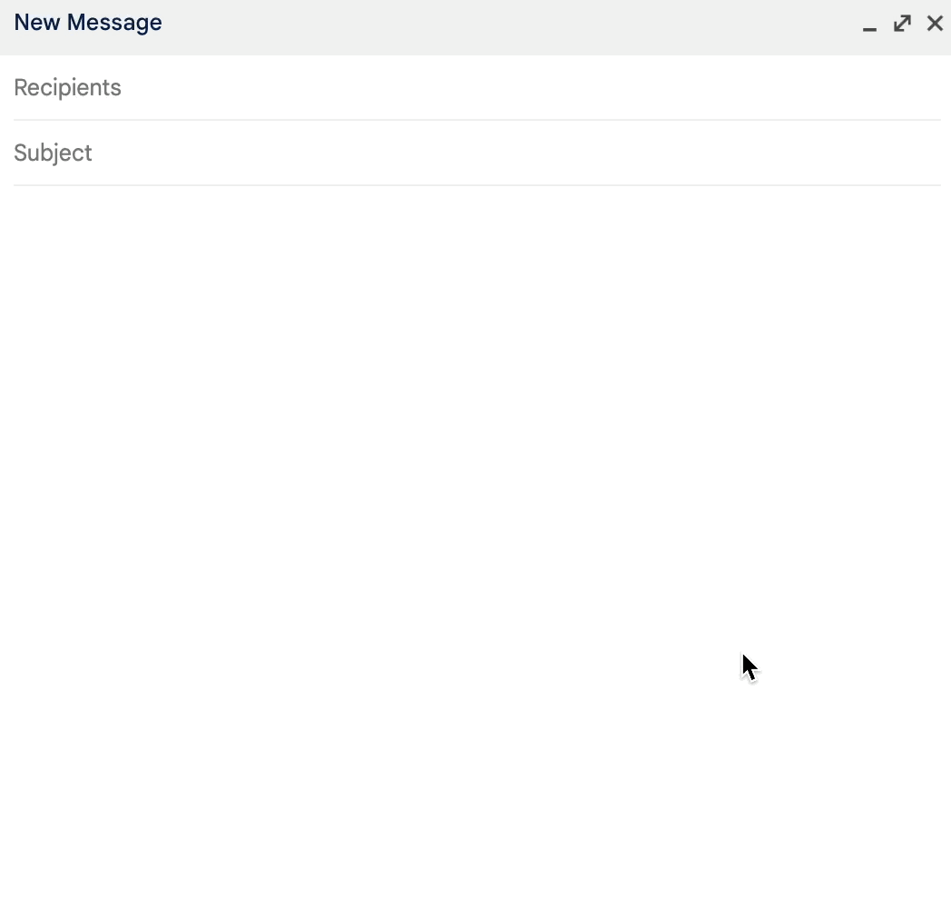 The Grammarly widget is clicked on and dragged to one of the anchor points on the screen that appear as blue dots