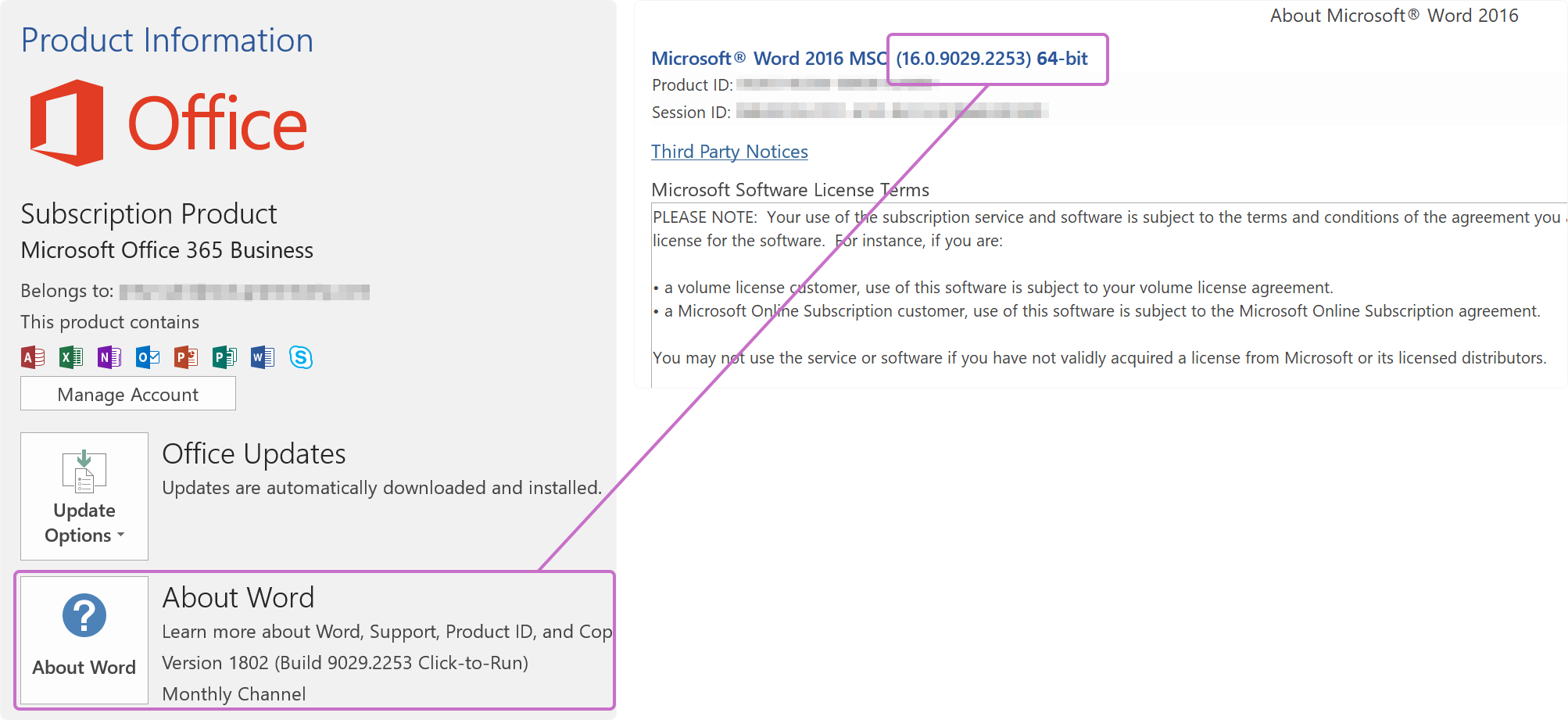 activate word 2010 by phone
