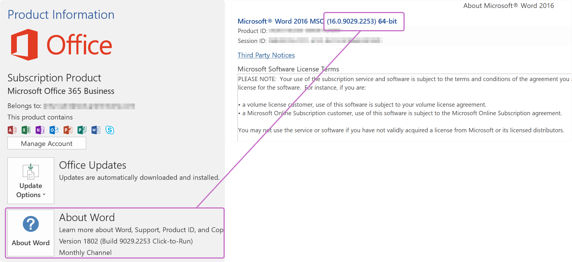 how to use office word after i install it