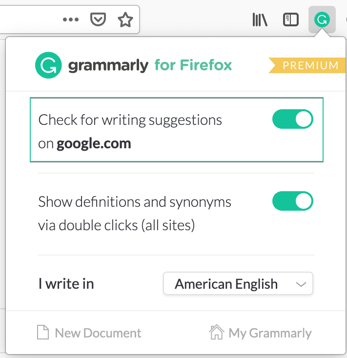 Cách vô hiệu hóa tính năng của Grammarly trên một website nhất định trên Chrome, Safari, Firefox, Edge