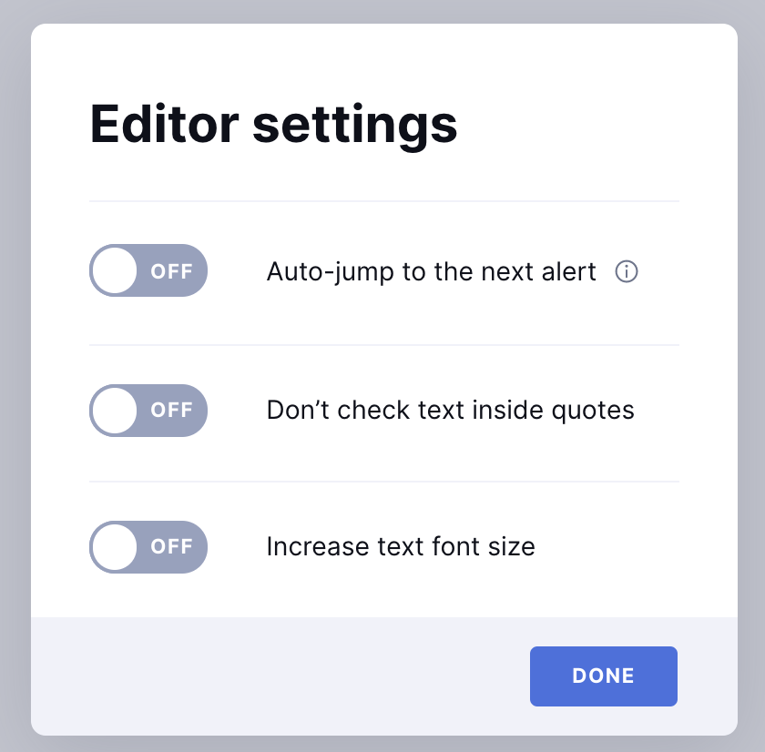 Introducing the Grammarly Editor – Grammarly Support